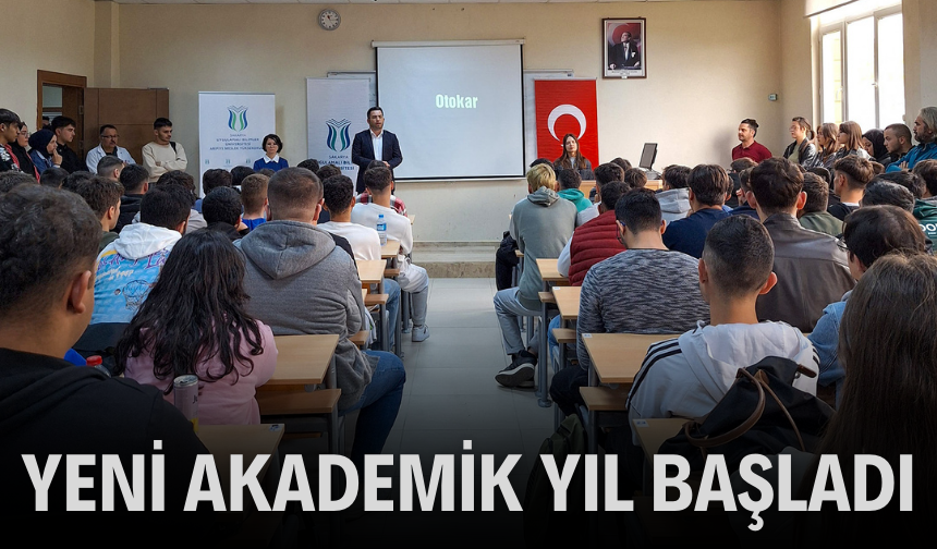 Yeni akademik yıl ilk ders etkinlikleriyle başladı