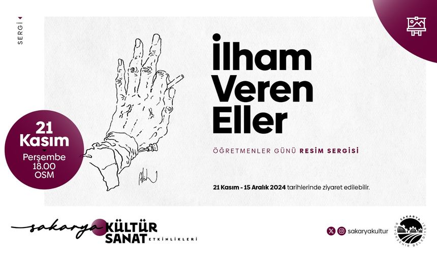 “İlham Veren Eller” Sergisi OSM’de Sanatseverlerle Buluşuyor