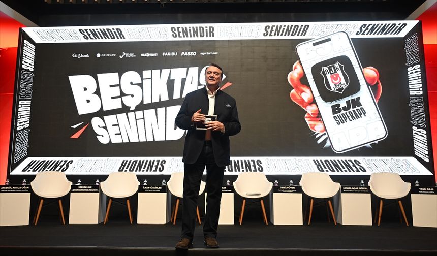 Beşiktaş Kulübünün resmi uygulaması "BJK SuperApp" tanıtıldı