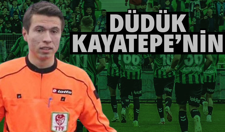 Iğdır FK – Sakaryaspor Maçının Hakemi Adnan Deniz Kayatepe
