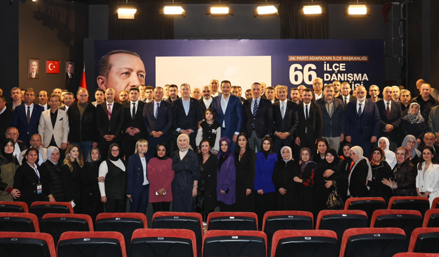 AK Parti Adapazarı 66. İlçe Danışma Meclisi'nde 'Birlik ve Beraberlik' Mesajı