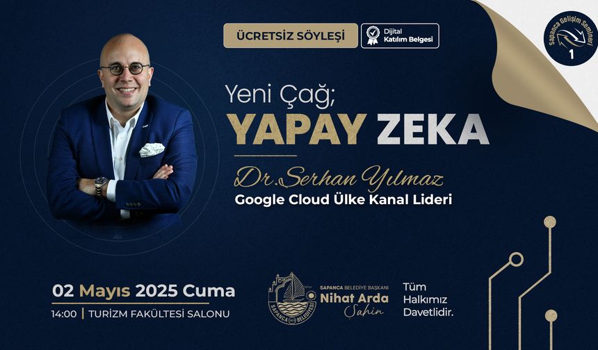 “Yeni Çağ: Yapay Zekâ” Söyleşisi Yapılacak