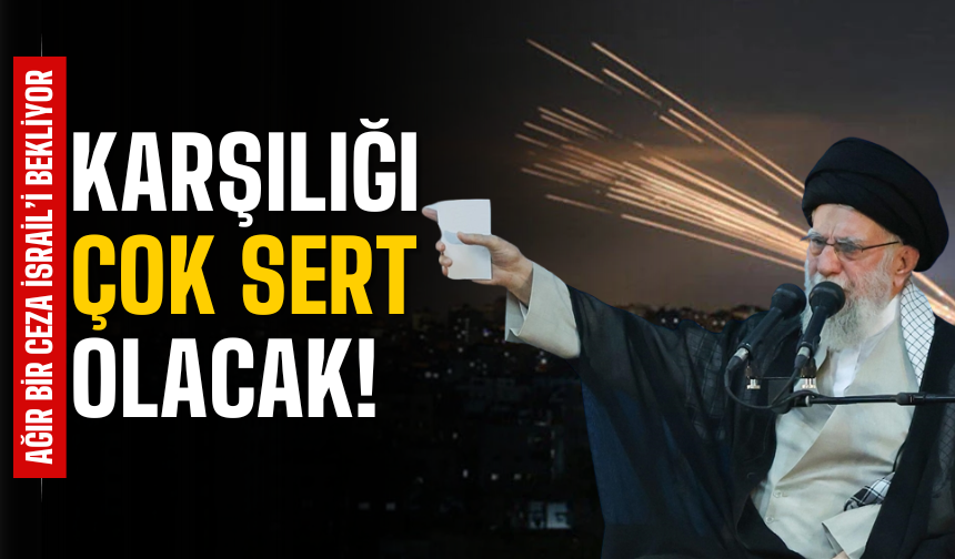 Hamaney'den İsrail'e Sert Mesaj: "Ağır Bir Ceza Bekliyor"