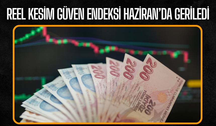 Reel Kesim Güven Endeksi Haziran’da Geriledi