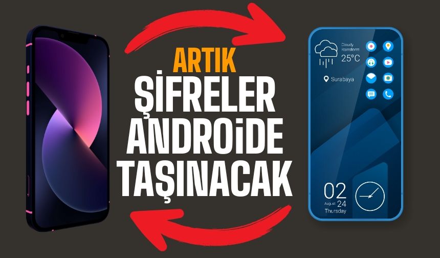 iPhone’dan Android’e Şifresiz Geçiş Başladı!