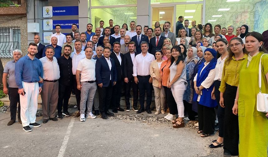 AK Parti Genel Başkan Yardımcısı Zorlu, partililerle bir araya geldi