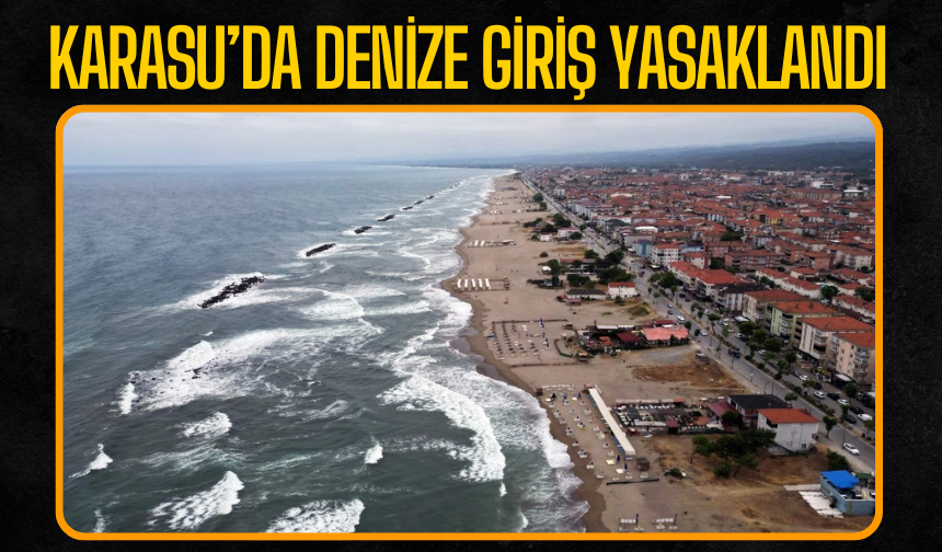 Sakarya Sahillerinde Kırmızı Alarm