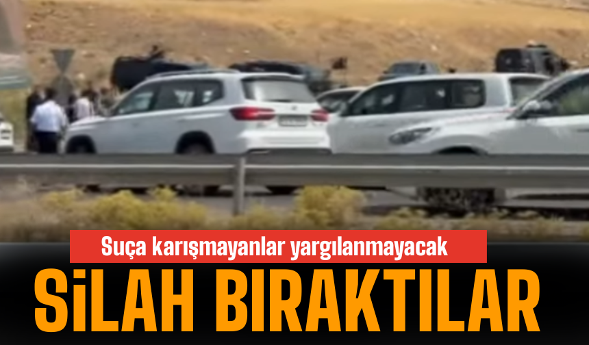 PKK silahlarını bıraktı