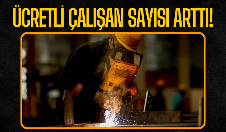 Ücretli Çalışan Sayısı Arttı