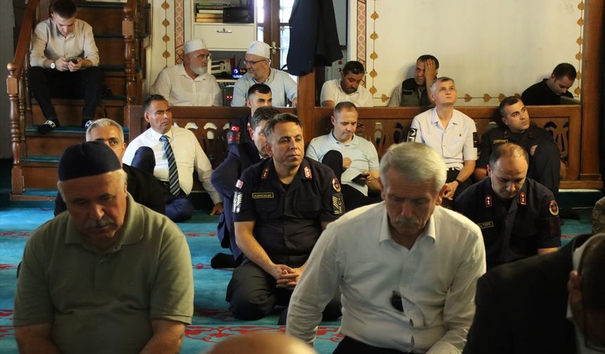 Trakya'da 15 Temmuz Demokrasi ve Milli Birlik Günü dolayısıyla mevlit okutuldu