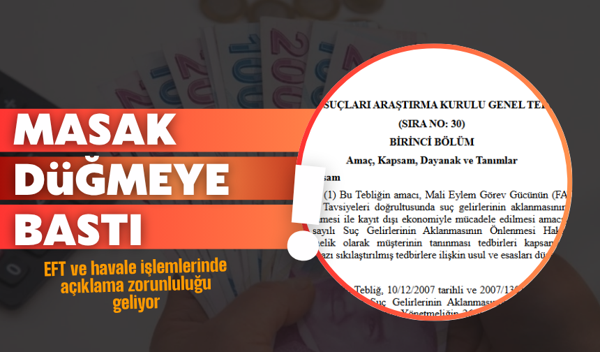 20 Milyon TL Üzeri İşlemlerde Kaynak Beyanı Şartı Geliyor