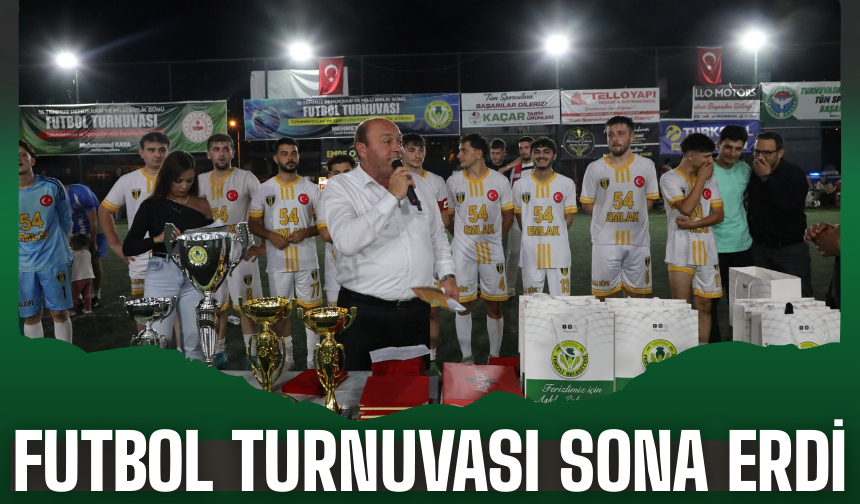 Futbol Turnuvası Coşkulu Finalle Sona Erdi