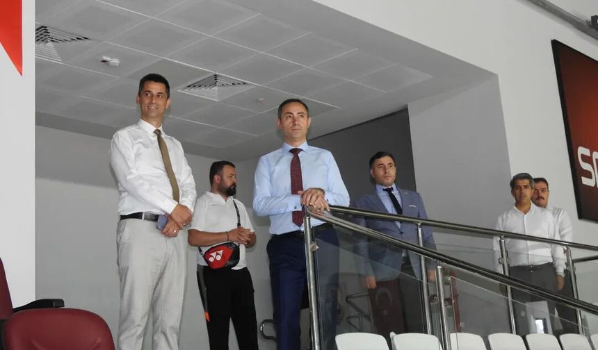 Kaymakam Yıldız’dan Spor Tesislerine Ziyaret