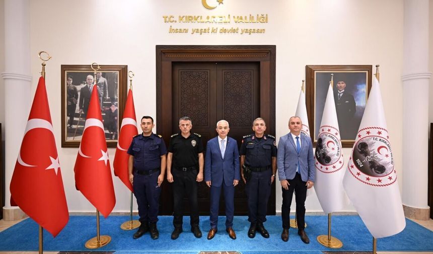 Kırklareli'nde Asayiş ve Güvenlik Toplantısı yapıldı