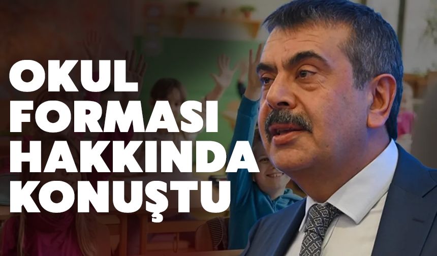 Bakan Tekin'den okul forması hakkında önemli açıklama