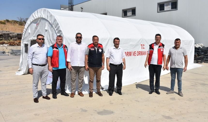 Şarköy'de yangından etkilenen vatandaşlara yardımlar sürüyor