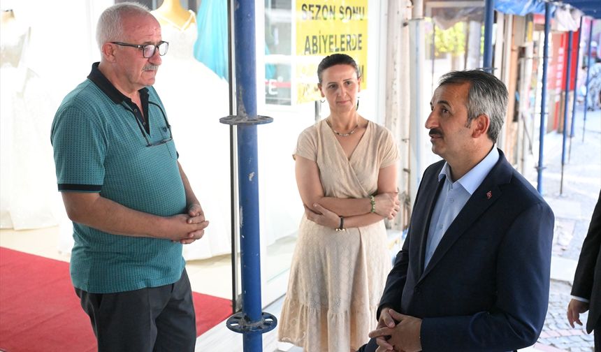Tarihi Sokaklar Sağlıklaştırılıyor: Saraçlar Caddesi Büyük Ölçüde Tamamlandı