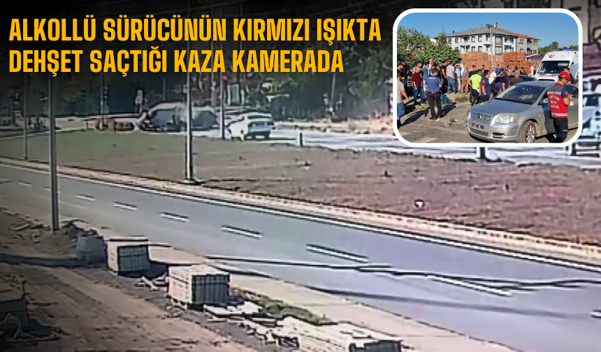 Dehşet Saçtı: 6 Yaralı, Kaza Anı Kamerada
