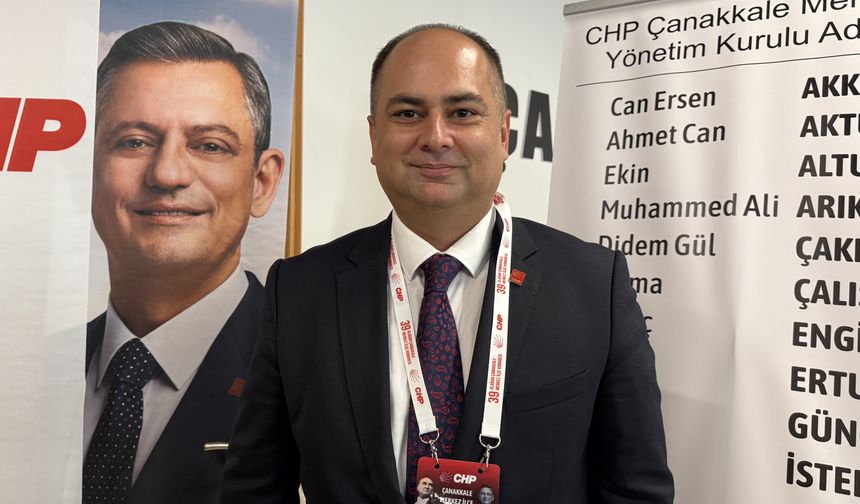 CHP Çanakkale Merkez İlçe Kongresi gerçekleştirildi