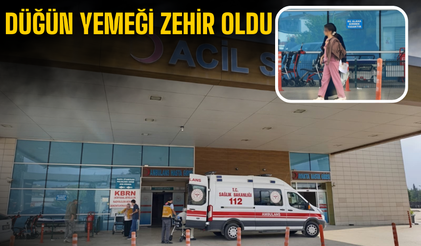Düğünde Tavuklu Pilav Faciası: 21 Kişi Zehirlendi