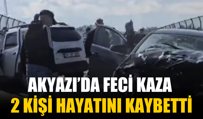 Akyazı’da Feci Kaza: Cip ile Otomobil Çarpıştı, 2 Kişi Hayatını Kaybetti