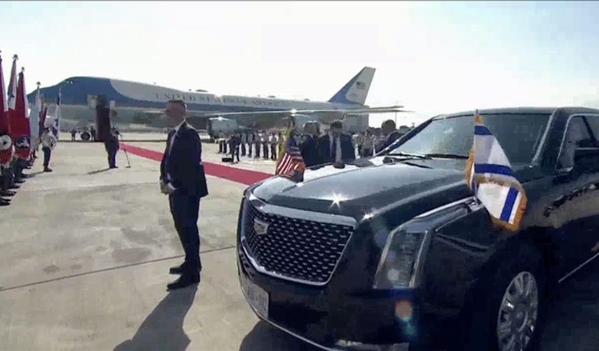 ABD Başkanı Donald Trump, Gazze Ateşkesi Sonrası İsrail’de