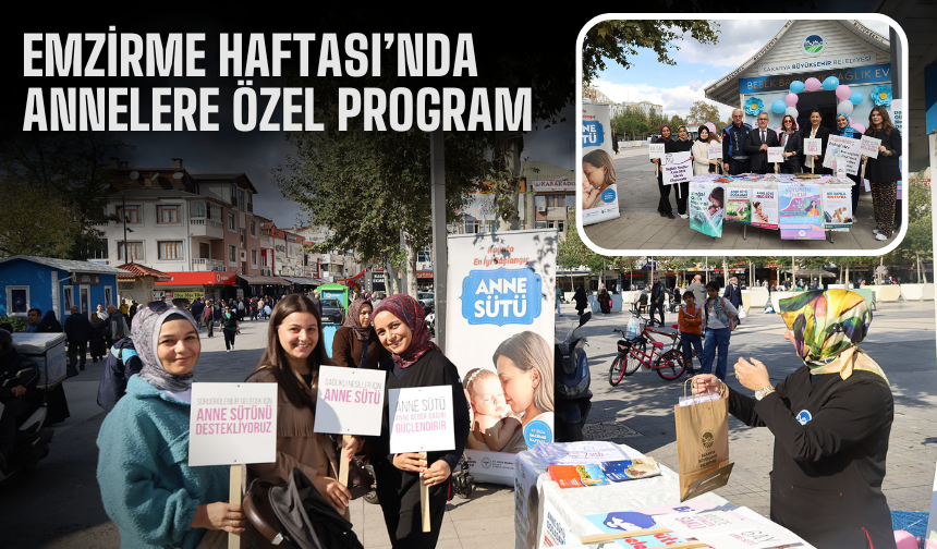 Emzirme Haftası’nda annelere özel program
