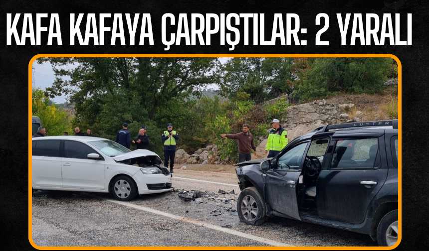 Kafa Kafaya Çarpıştılar: 2 Yaralı