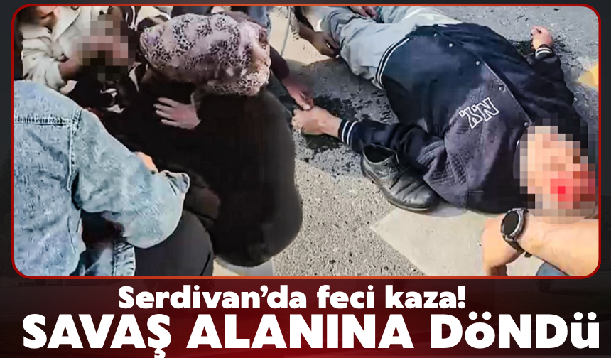 Ortalık savaş alanına döndü: Yaralılar var!