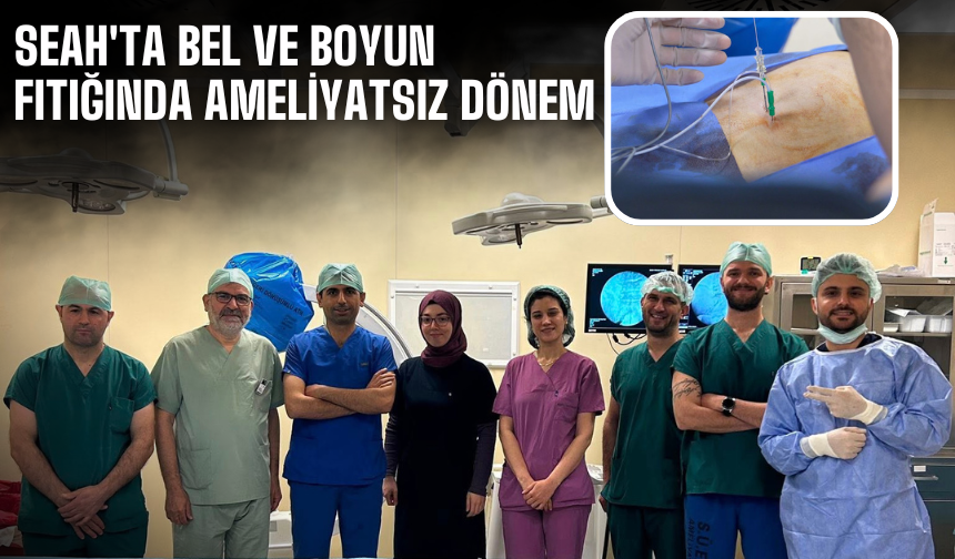 SEAH’ta Bel ve Boyun Fıtığında Ameliyatsız Tedavi Dönemi Başladı