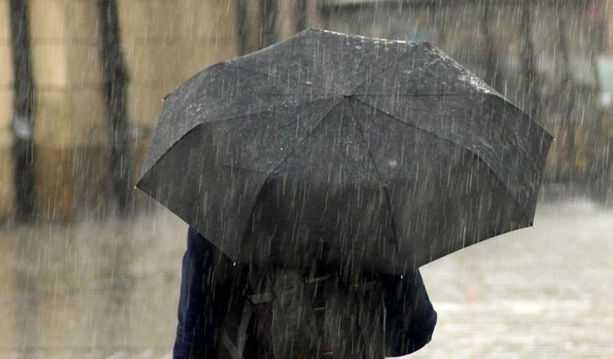 Hafta sonu yurdun batısında sağanak yağış etkili olacak