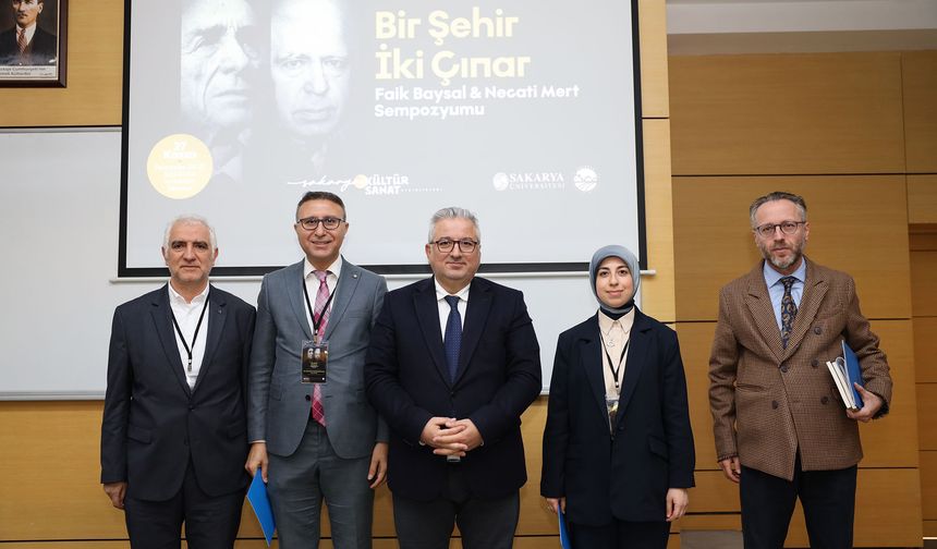 ‘Bir Şehir İki Çınar’ Sempozyumunun İlk Oturumu Faik Baysal’a Ayrıldı