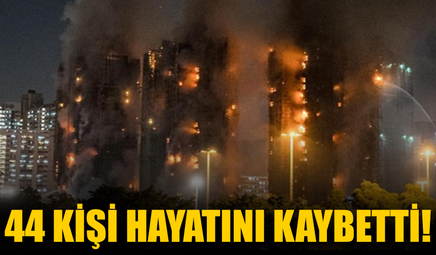 Çıkan yangında 44 kişi hayatına kaybetti!
