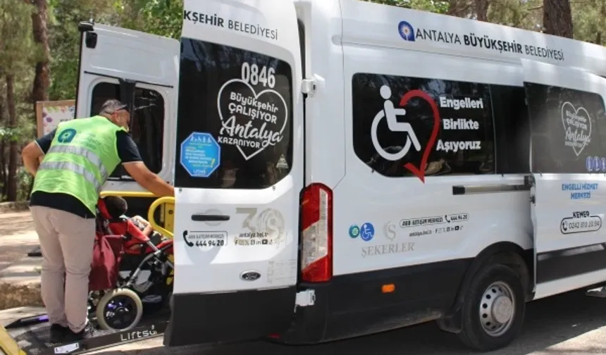 Engelsiz hizmet aracı hayat kolaylaştırıyor!