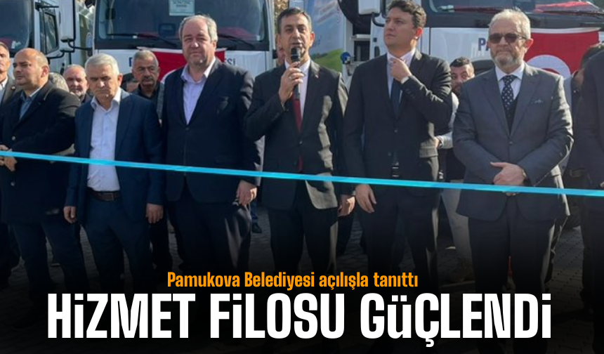 Pamukova Belediyesi Hizmet Filosunu Güçlendirdi