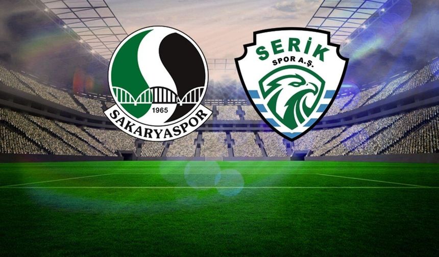 Sakaryaspor-Serikspor: 2-3