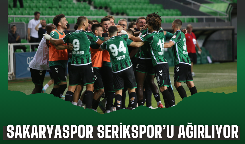 Sakaryaspor Serikspor’u Ağırlıyor