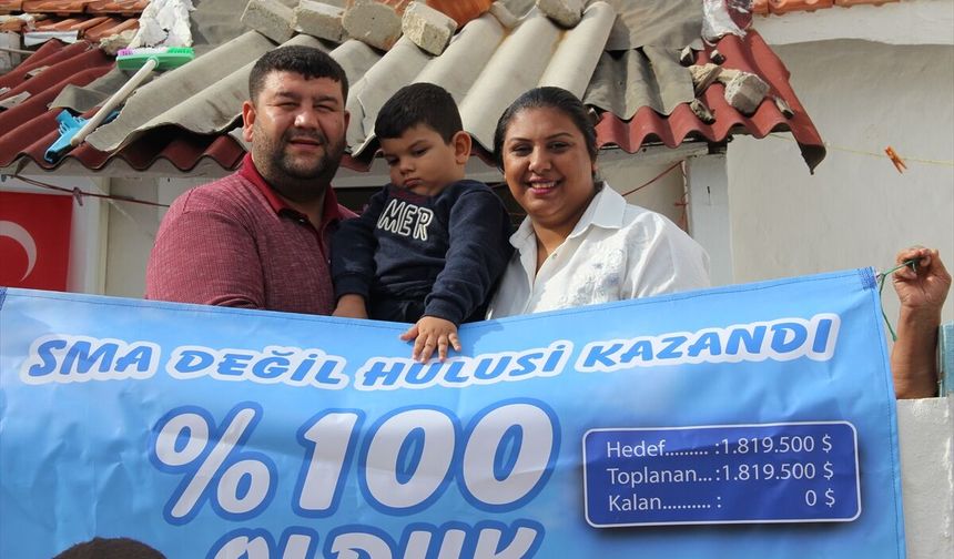 Tekirdağ'da SMA'lı Hulusi Sert için yürütülen kampanya tamamlandı