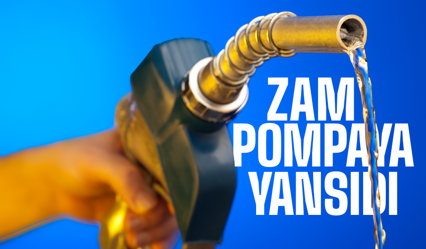 Akaryakıt zammı pompaya yansıdı