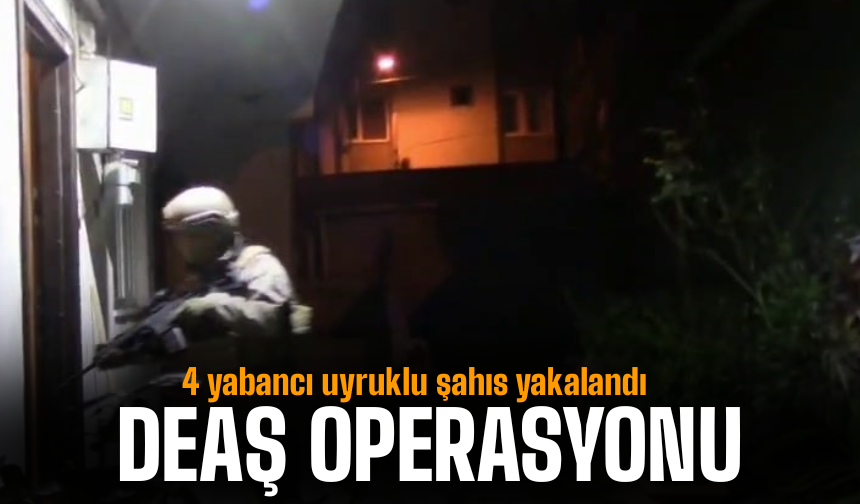 Adapazarı’nda DEAŞ Operasyonu