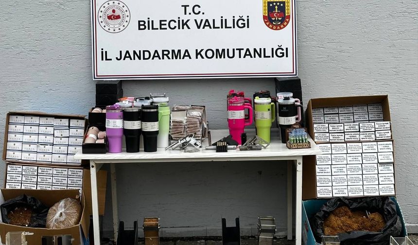 Bilecik'te kaçakçılık operasyonunda 2 şüpheli yakalandı