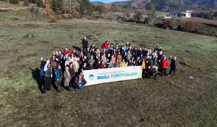 Doğa yürüyüşlerine büyüleyici final