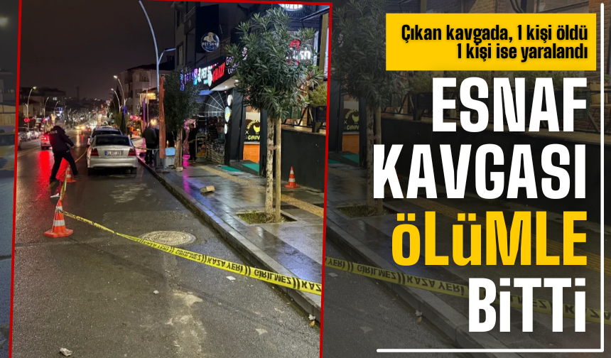 Serdivan’da Esnaflar Arasında Silahlı Kavga: 1 Ölü, 1 Yaralı