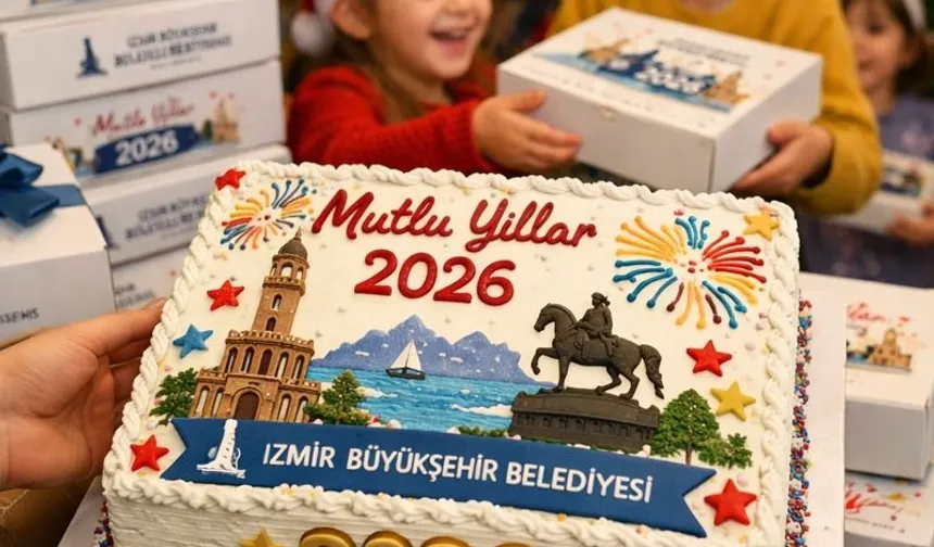 İzmir Büyükşehir Belediyesi’nden Çocuklara Yeni Yıl Sürprizi