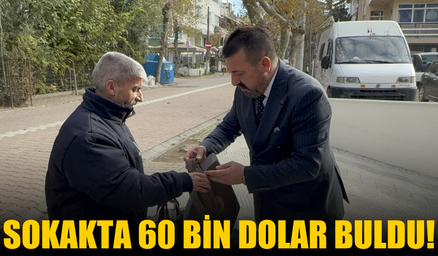 Kocaeli'de Temizlik Görevlisi Bulduğu 60 Bin Doları Polise Teslim Ederek Ödüllendirildi