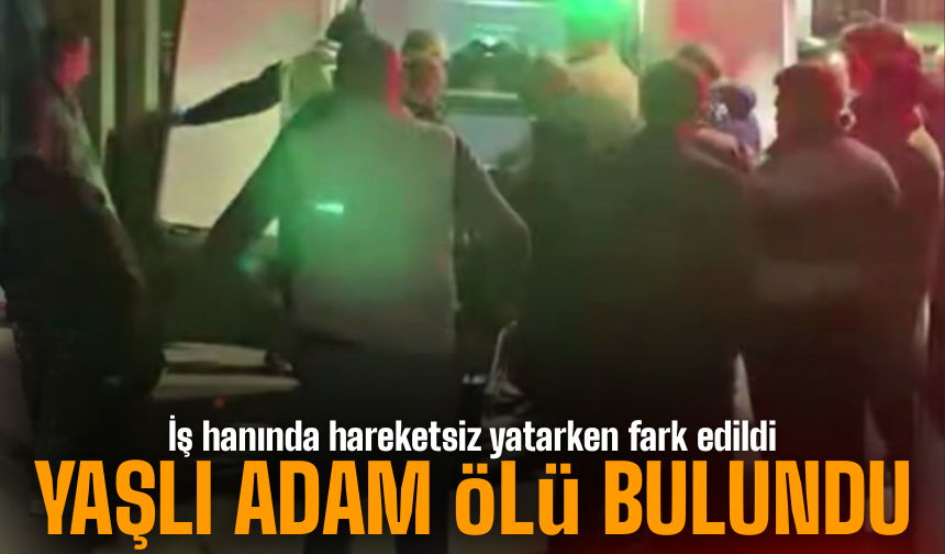 Adapazarı’nda İş Hanında Şüpheli Ölüm