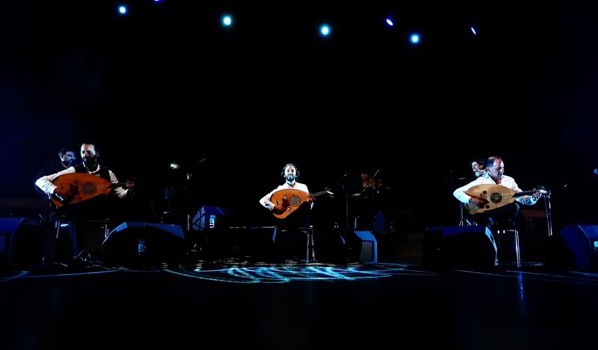 Filistinli kardeşler grubu Le Trio Joubran, İstanbul'da konser verdi