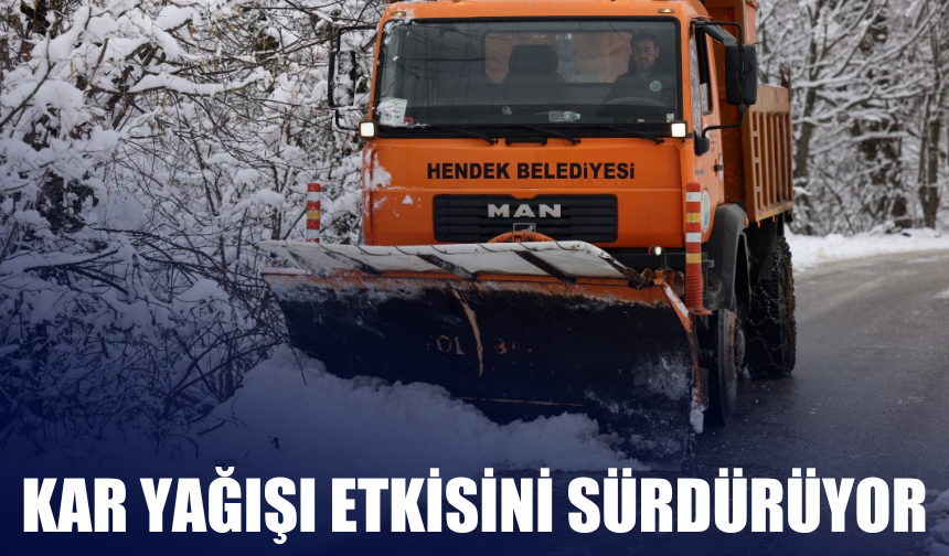 Kar Yağışı Etkisini Sürdürüyor