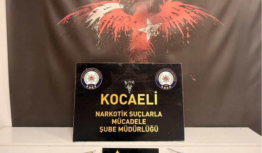 Kocaeli'de uyuşturucu operasyonlarında 1 şüpheli tutuklandı