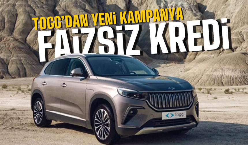 TOGG’dan Faizsiz Kredi Hamlesi: Sıfır Faizle Yerli Otomobil Fırsatı